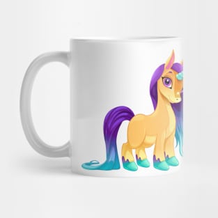 Baby unicorn for freedom and magic Mug